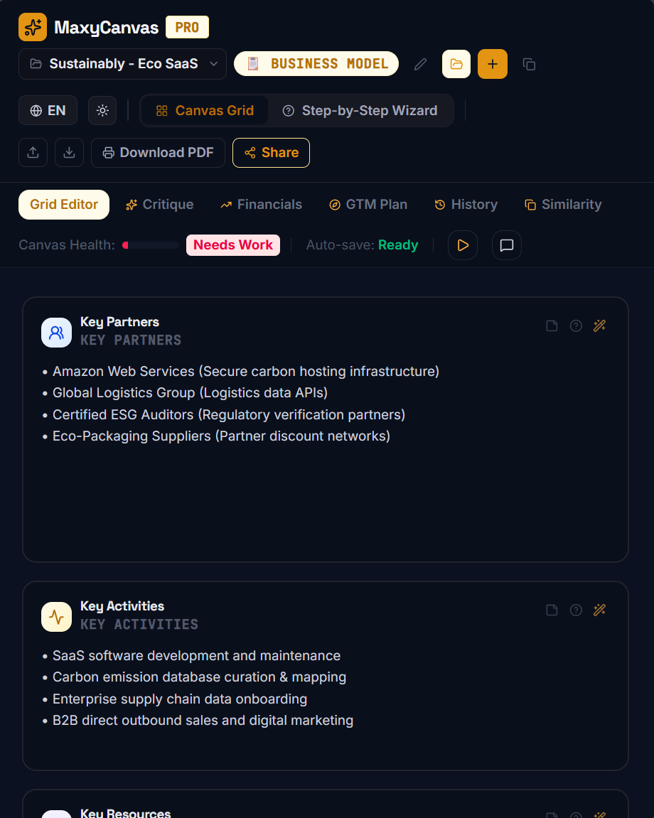 MaxyCanvas screenshot