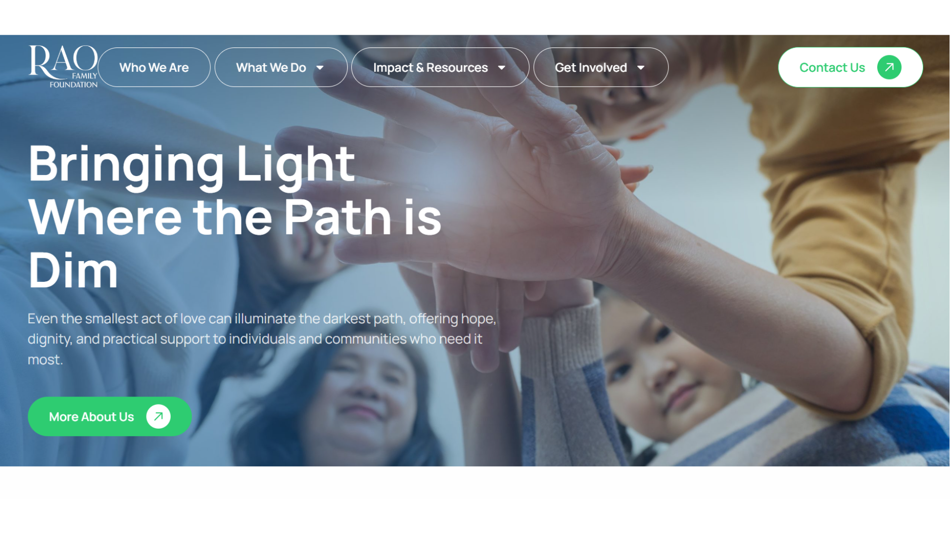 Rao Family Foundation Platform